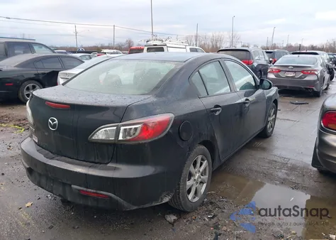 2010 Mazda Mazda3 I Touring z USA, uszkodzony, nr VIN JM1BL1SGXA1325475